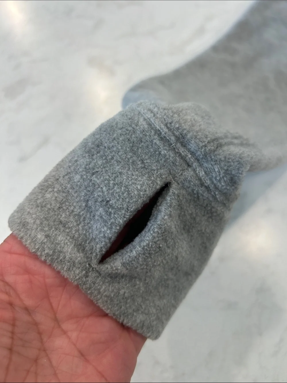 Lululemon Go Forward Pullover Fleece in heathered‎ core light grey Size 12